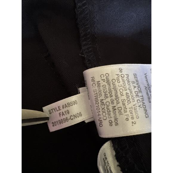 J. Crew Pants Womens 27 Navy The New Straight Leg Cargo Stretch Cotton Utility - Picture 8 of 11